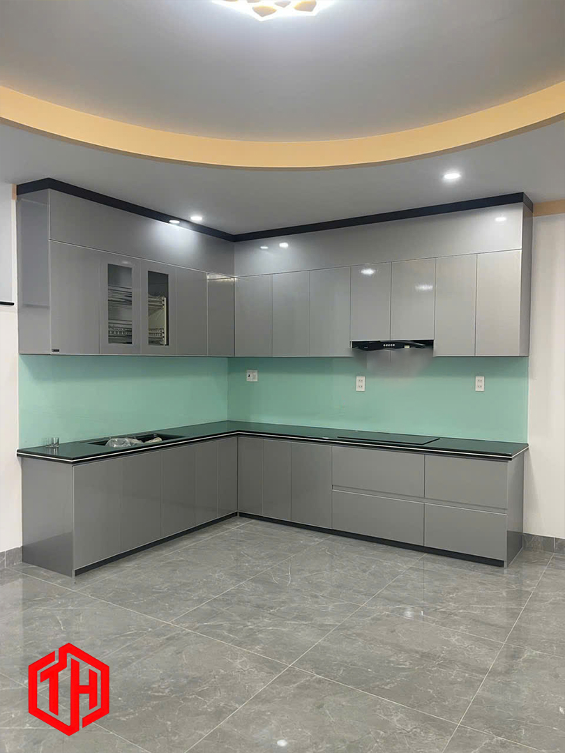 Mẫu Tủ Bếp Cao Cấp - TB-TH02