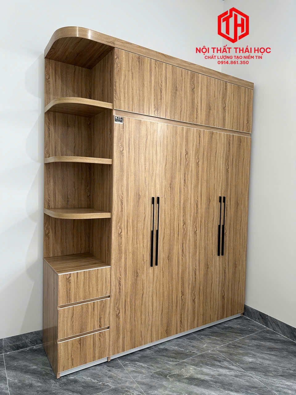 Mẫu Tủ Quần Áo - TQA-TH24